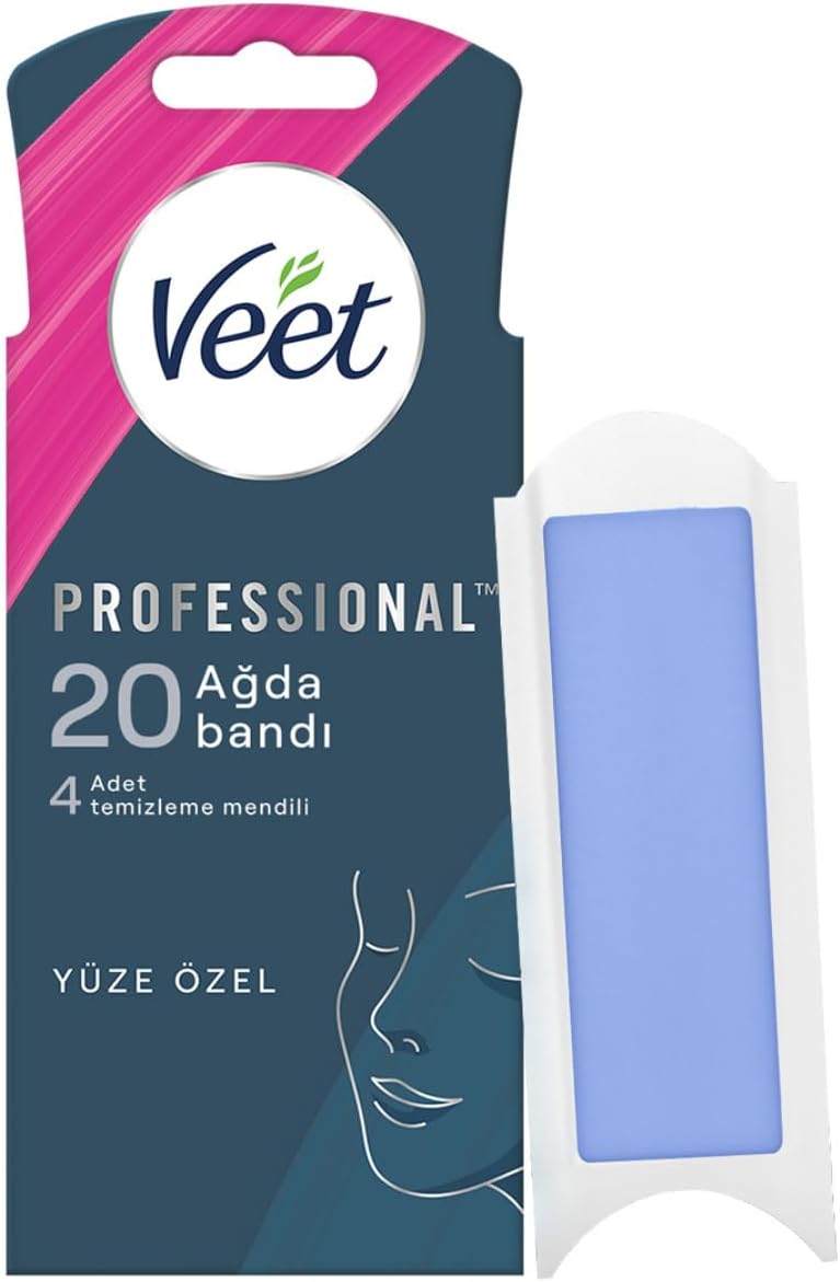 Professional Yüz Ağda Bandı 20'Li Hassas Ciltler, Ağda Bandı, Bant