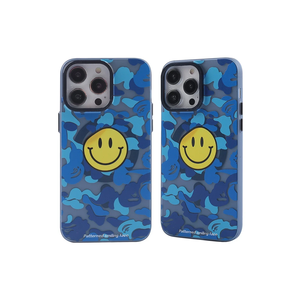 Apple iPhone 14 Pro Kılıf Apollo Magneticsafe Desenli Kapak - Apollo Mavi - 1