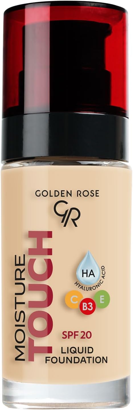 Moisture Touch Foundation No: 106 - Hyaluronik Asitli Nemlendirici Fondöten SPF 20-30 ml