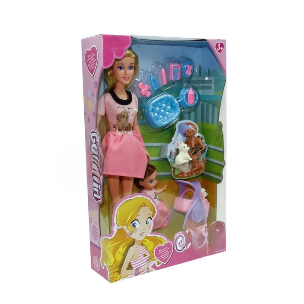 WG-115164 Kutulu 29 Cm Anne Kız Pet Shopta