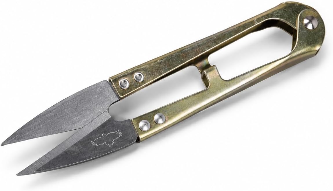 Metal İplik Temizleme Makası, Terzi ve Tekstil Kullanımı, Balıkçı Misina Kesici, Hassas Kesim, Ergonomik, El Tipi, İplik Kesici, Kumaş, Fazlalık Temizleme Makası (1 Adet)