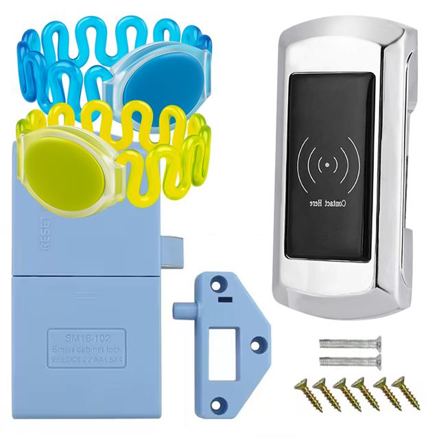 PM-26727 125Khz RFID Dijital Çekmece Dolap Kilidi (2’li Paket)