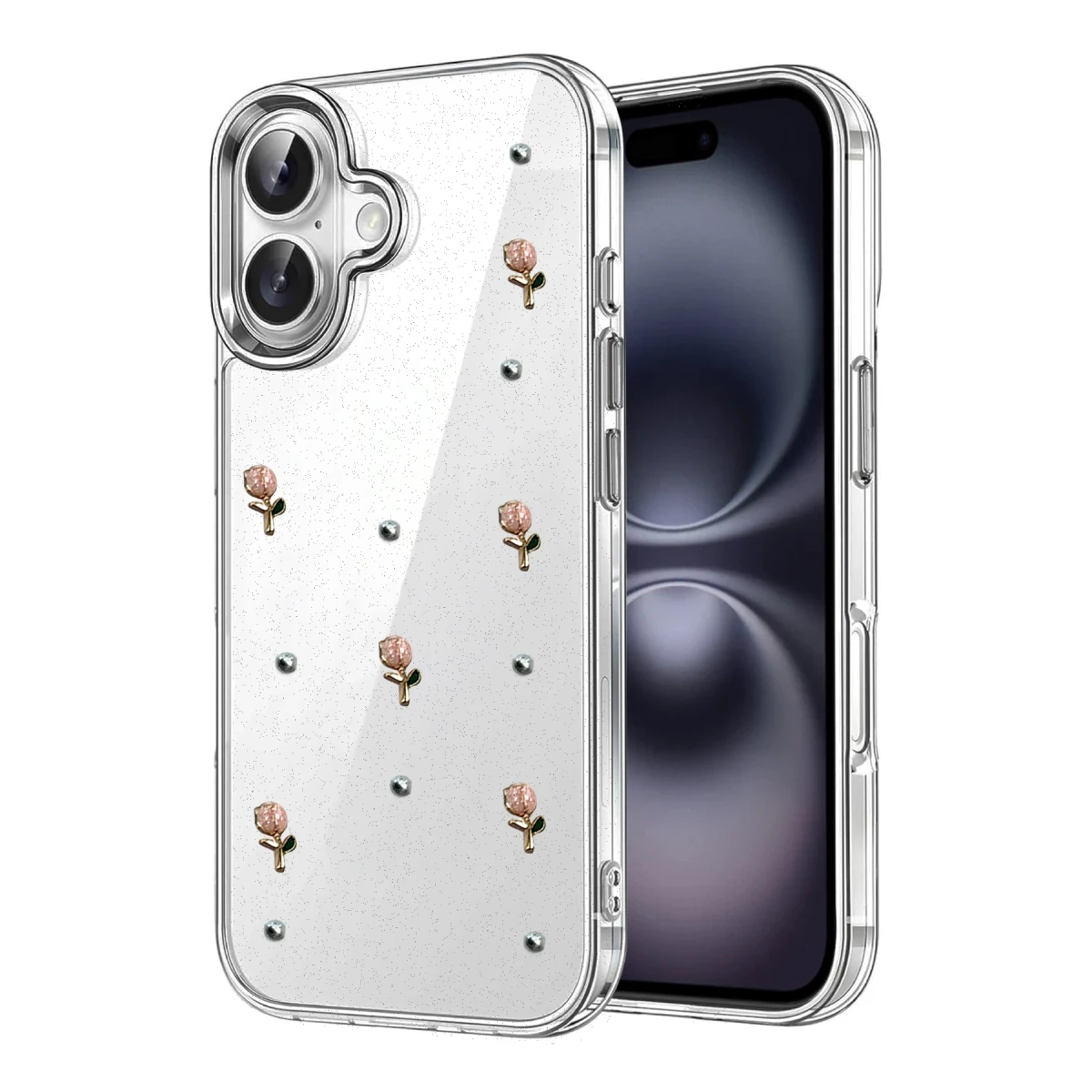 Apple iPhone 17 Fiyonk Desenli Kapak - Desen 6