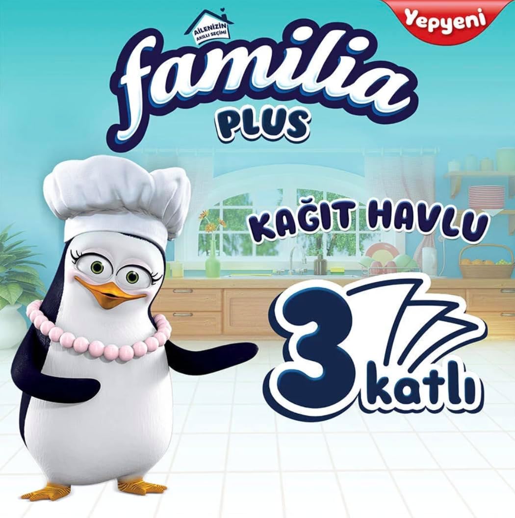 Saf Su Dokunuşu Kağıt Havlu 12 Rulo