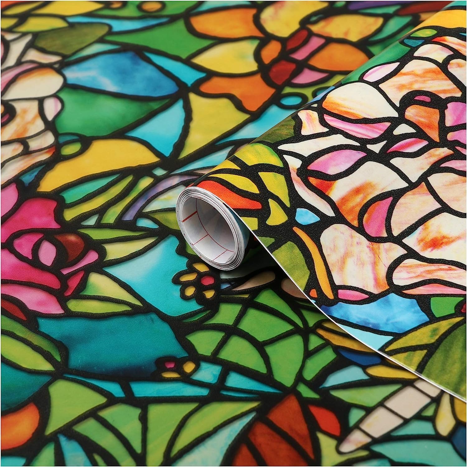 Yapışkanlı Folyo, Vitray Amazon, 45x200 cm