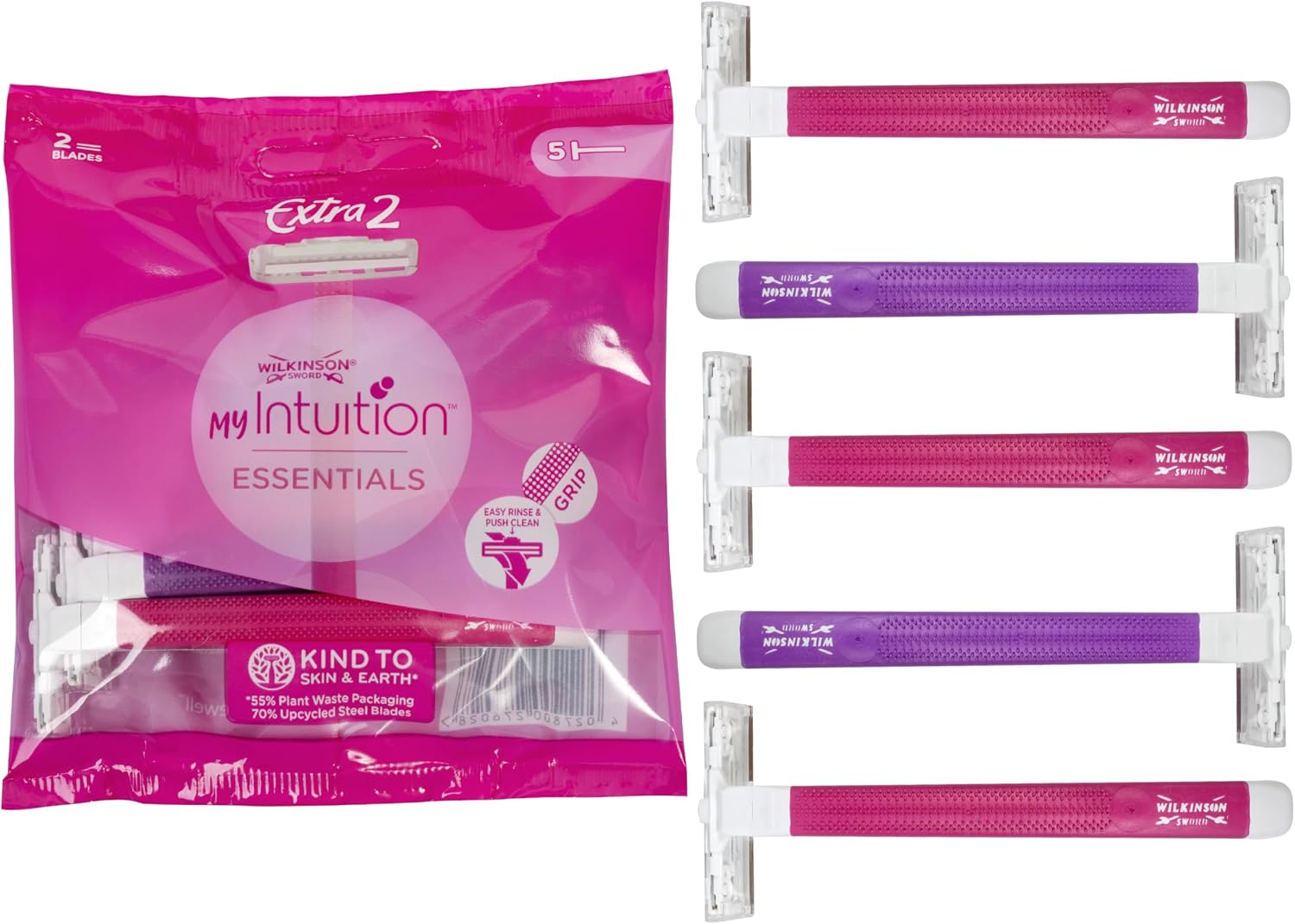 Wilkinson WK EXTRA II BEAUTY MIX COLOR BOLSA 5