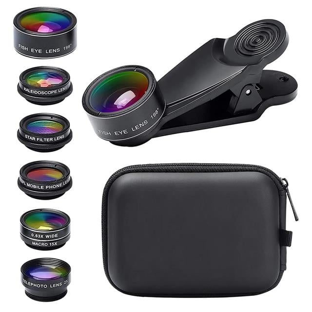 PM-25951 Telefon Kamera 6Lı Set Lens Kiti