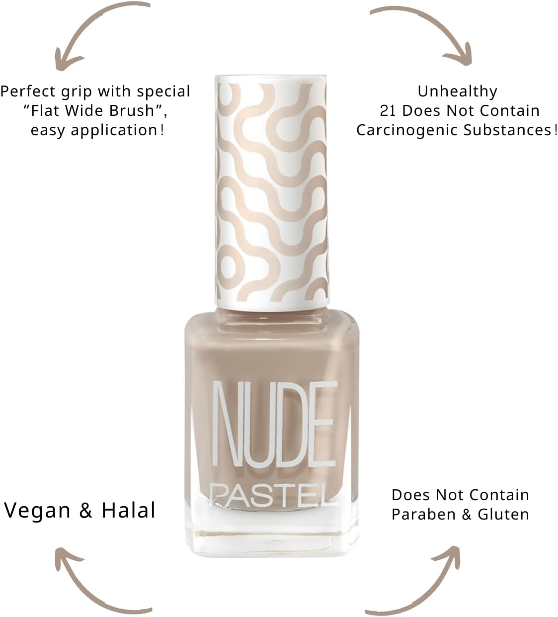 Nude Oje 766, (13 ml)