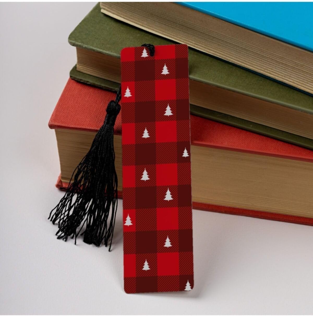 Yeni Yıl Konsept Tasarımlı Kitap Ayracı 13.5 cm x 4 cm Metal Malzeme