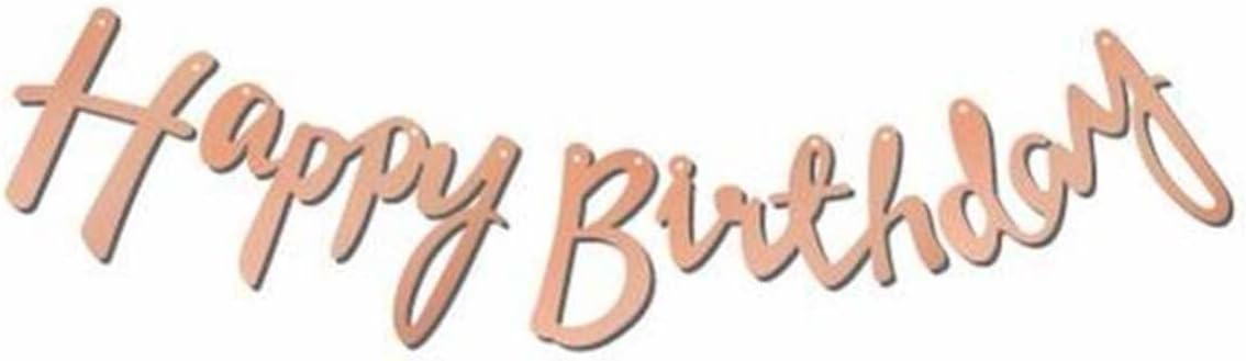 Kaligrafi Banner Rose Happy Birthday, 9786756456789878