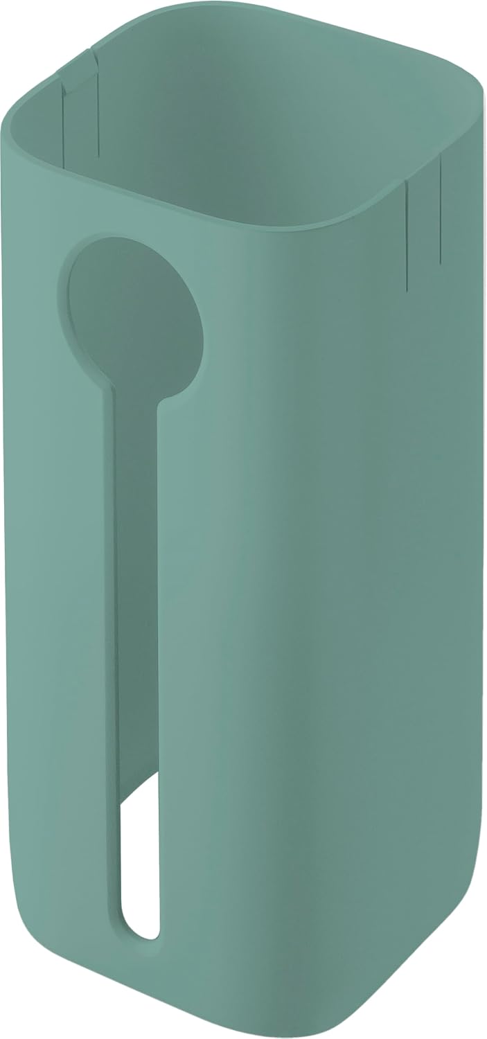 Fresh & SAVE Cube Cover Box Boyut 3S için, Güneş Işığına Karşı Koruma, Doluluk Göstergesi, BPA İçermeyen Plastik, Adaçayı Yeşili, Yeşil