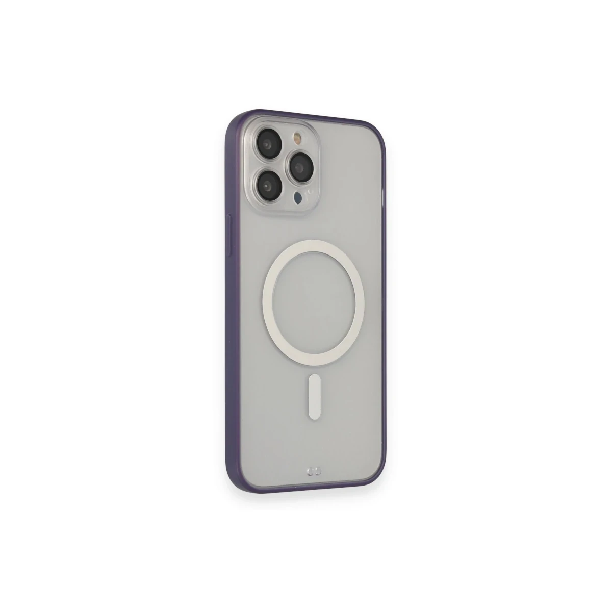 Apple iPhone 14 Pro Max Kılıf Grand Magneticsafe Kapak - Mor