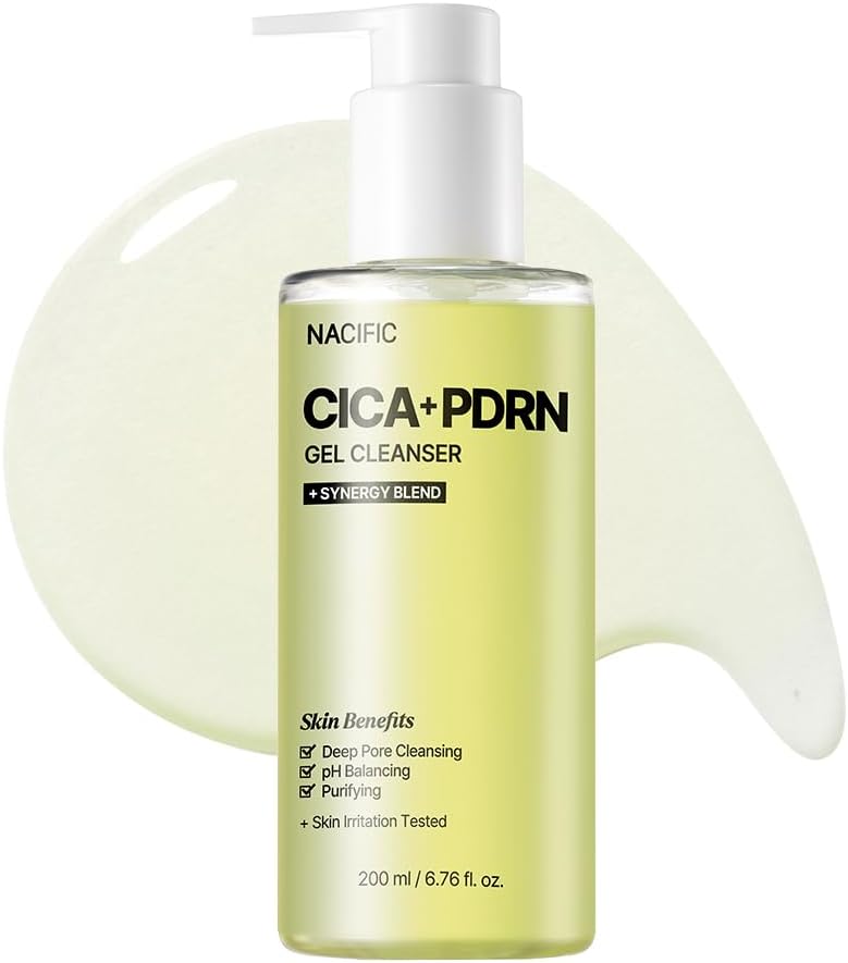 Cica PDRN Gel Cleanser 200 ml | Hassas Ciltler İçin Nazik Jel Temizleyici | Bariyer Destekleyici