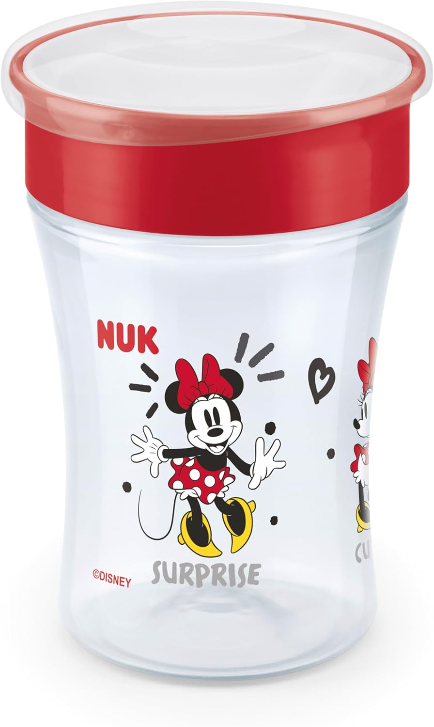 Magic Sihirli Bardak, 230 ml, Kırmızı, Minnie