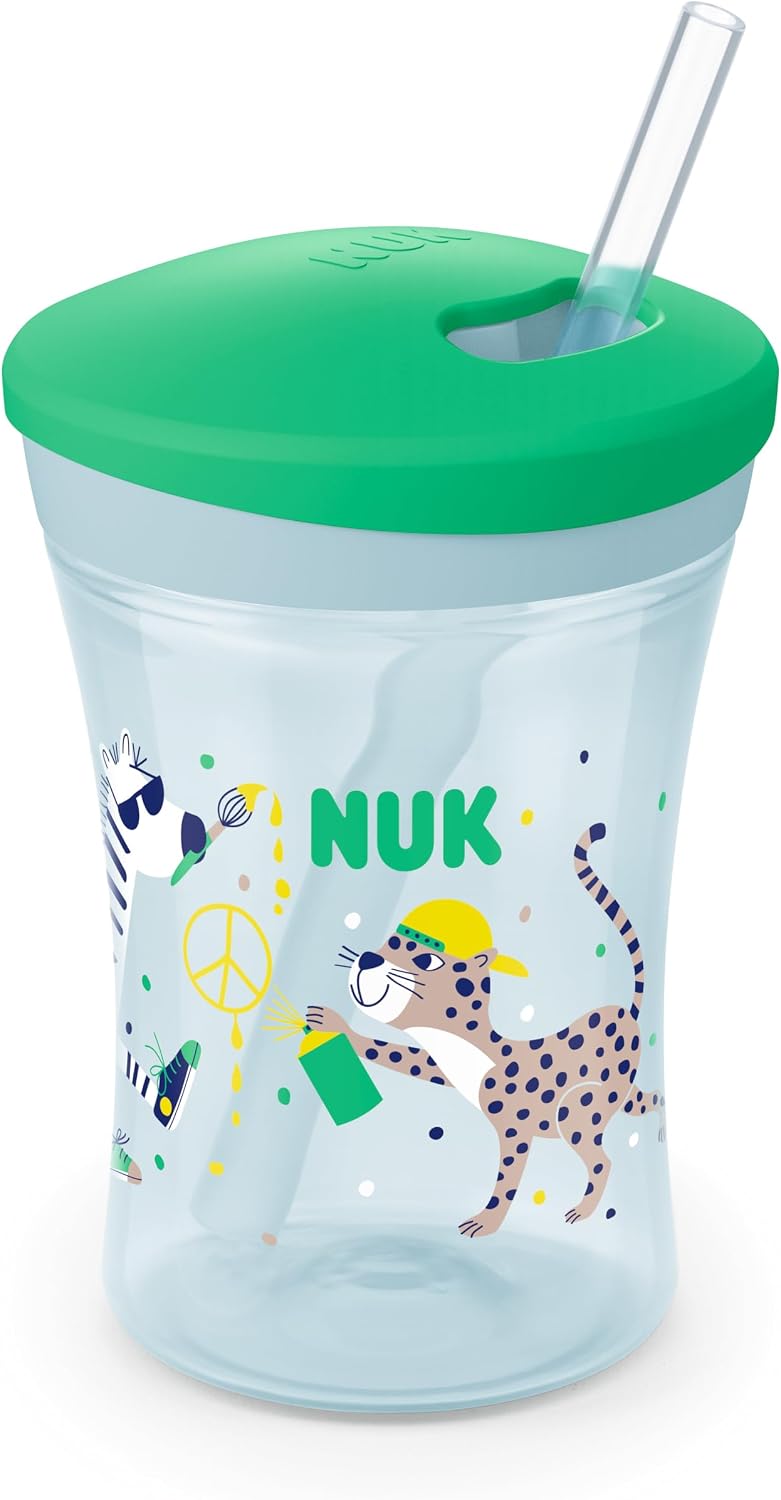 Action Pipetli Bardak, 230 ml, Leopar