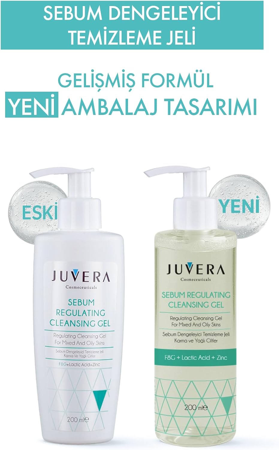 Sebum Regulating Gel Yağlı ve Akneye Eğilimli Ciltler İçin Temizleme Jeli 200 ml