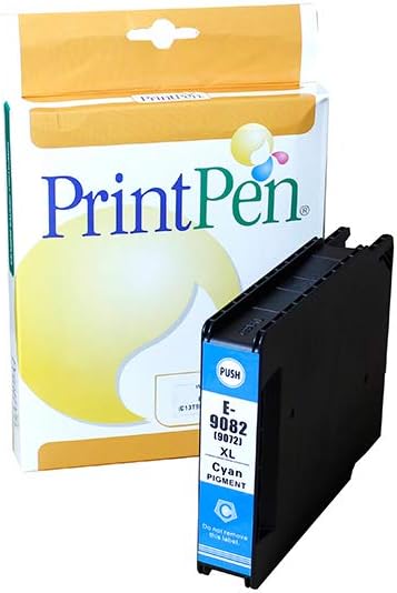 EPSON T9082 (C13T908240) Cyan (4k) Muadil Inkjet Kartuş