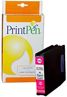 EPSON T7553XL (C13T755340) Macenta (4k) Yüksek kapasite Muadil Inkjet Kartuş