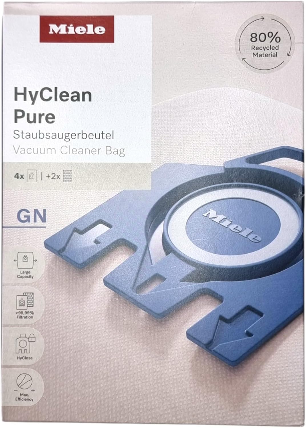 HyClean 3D 4'lü Toz Torbası GN - No. 12321130 -Complete C2, Complete C3, Classic C1, S8, S5, S2, S800, S600