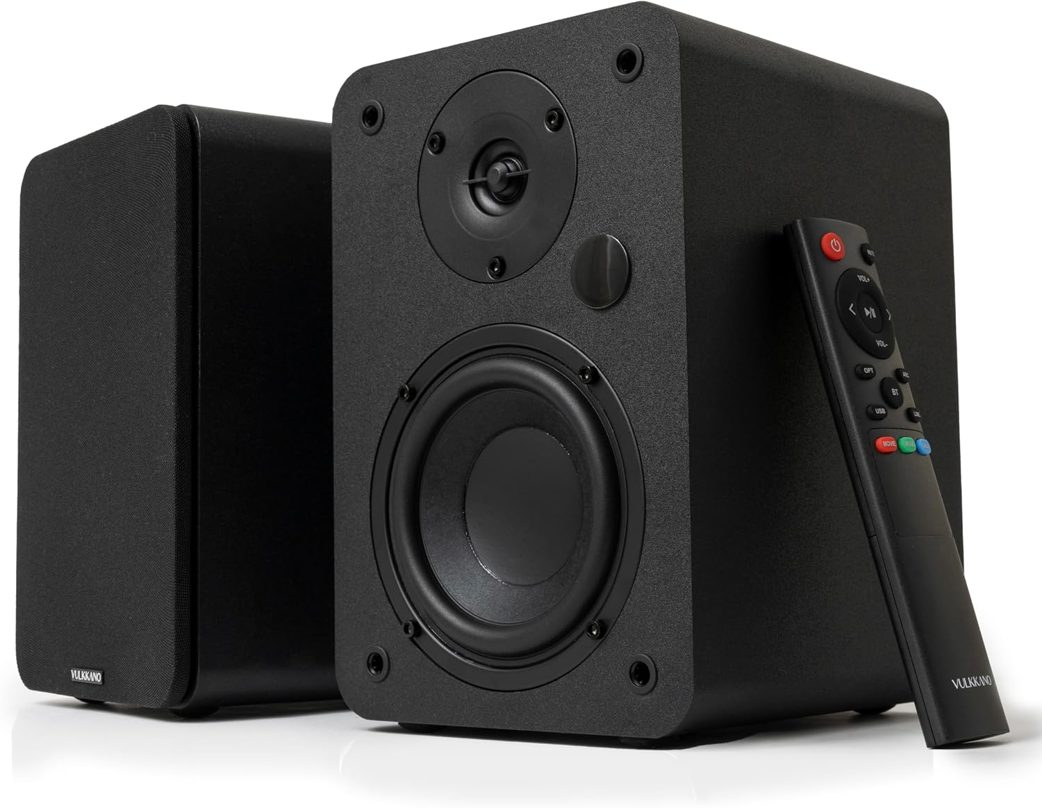 A4 ARC Aktif Hoparlör Siyah (HDMI ARC, RCA, Bluetooth, Optik, USB, Sub Out)