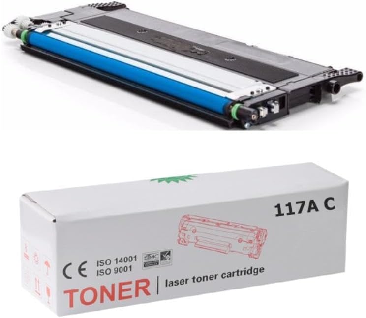 HP UYUMLU W2071A (117A) MAVİ ÇİPLİ Muadil Toner