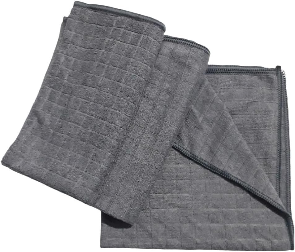 Mikrofiber Kareli Mutfak Bezi 40x40cm (3lü-Kareli40x40)