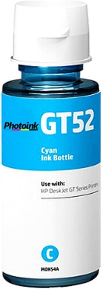 Hp GT52 Mavi Mürekkep (M0H54AE) Photoınk Plus Mavi Mürekkep - Hp Smart Tank 670 700 720 750 790