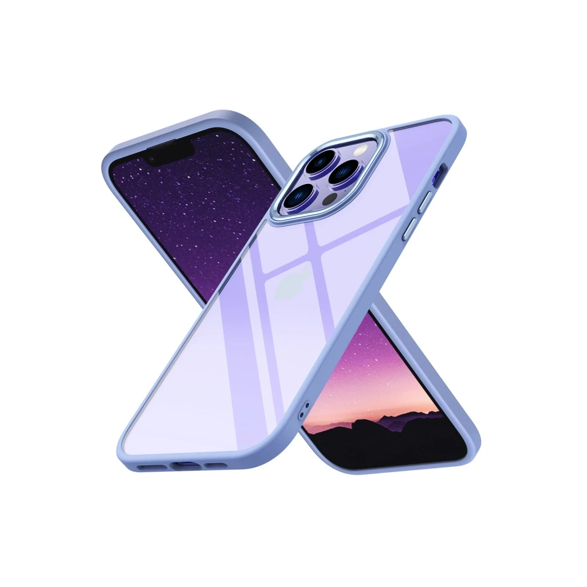 Apple iPhone 13 Pro Max Kılıf Power Silikon - Lila