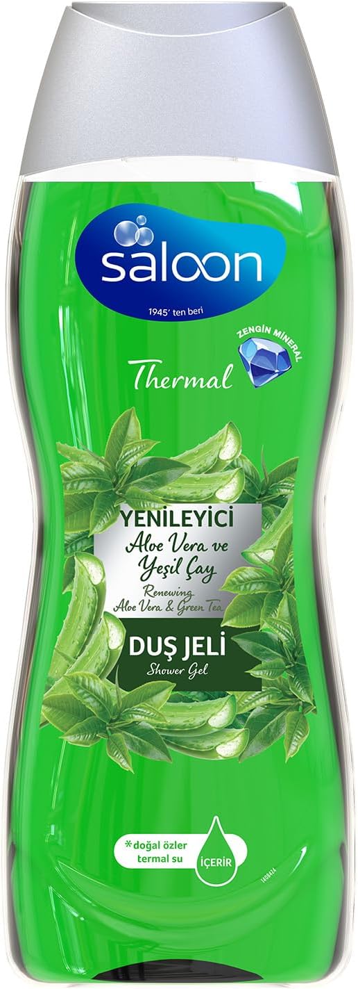 Therml Duş Jeli Yenileyici Aloe Vera & Yeşil Çay 450Ml