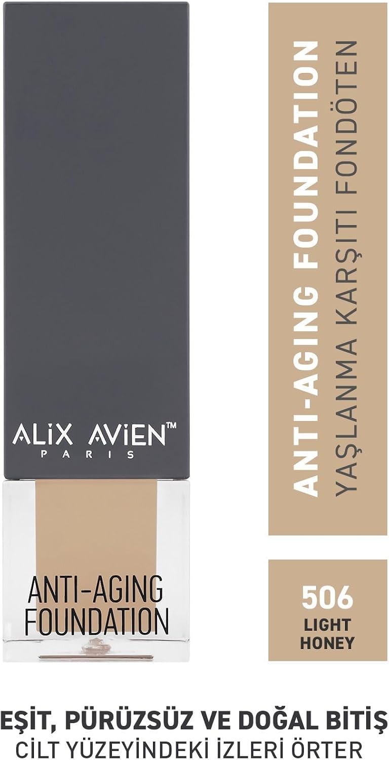 Yaşlanma Karşıtı Vitamin Içeren Nemlendirici Spf15 Fondöten - Anti Aging Foundation 506 Light Honey