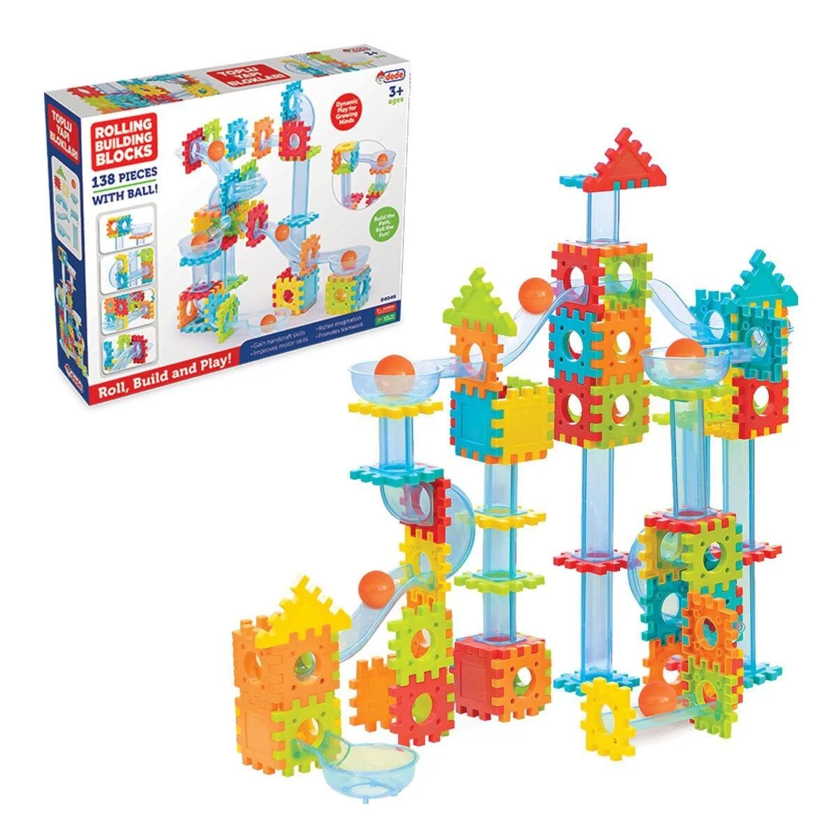 04046 Toplu Yapı Blokları 138 Parça -Fentoys