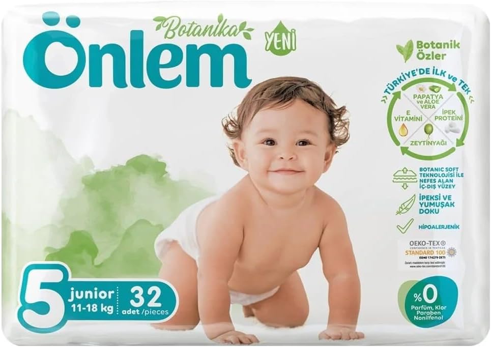 Botanika Bebek Bezi İkili Jumbo Paket Junior 32 Adet