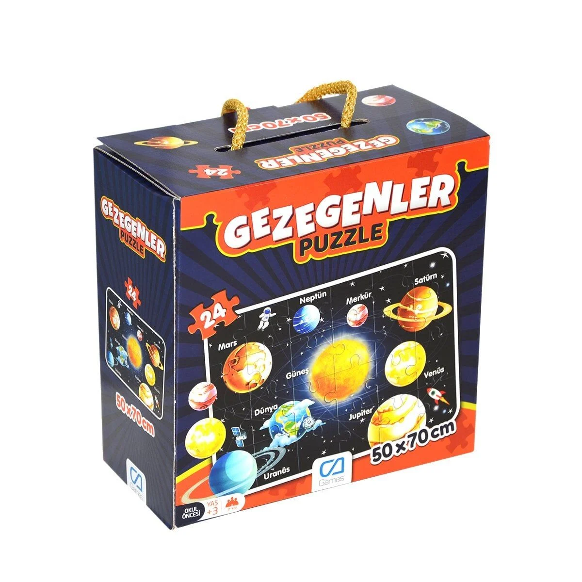 5026 CA Games, Gezegenler / 24 parça Puzzle / +3 yaş