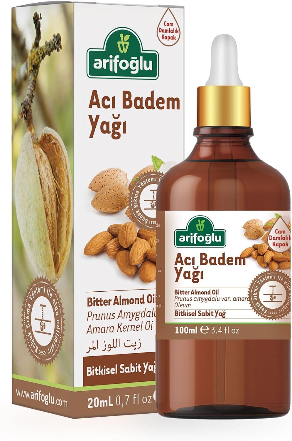 Acı Badem Yağı 100ml