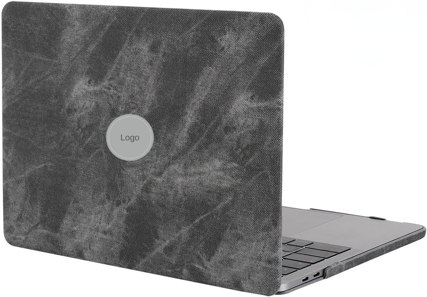 MacBook Air Kılıf 13 inç A1369 A1466 ile Uyumlu 2010-2017 Eski USB Girişli Model | Sert TPU Hard Case | İnce Hafif Çizilmeye ve Darbeye Dayanıklı Kumaş Kaplama Laptop Kılıfı Füme