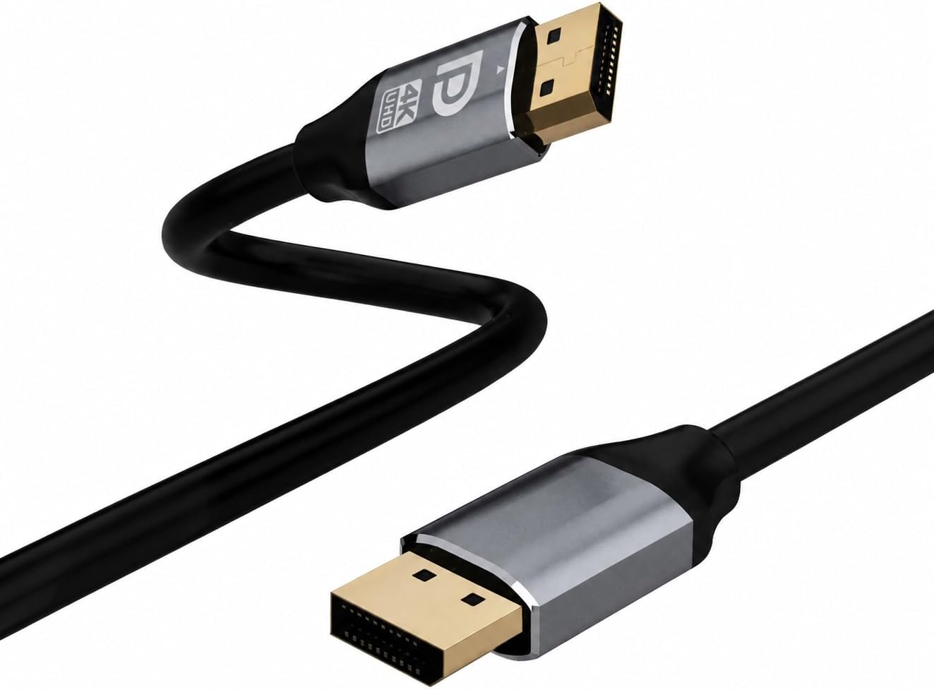 3 Metre DisplayPort 1.2 Premium 4K UHD Kablo - 21.6Gbps Hız, 4K@60Hz, 2K@165Hz, 1080p, Ultra HD, DisplayPort 1.2 Uyumlu, Derin Renk Desteği | ZR836 (3 Metre)
