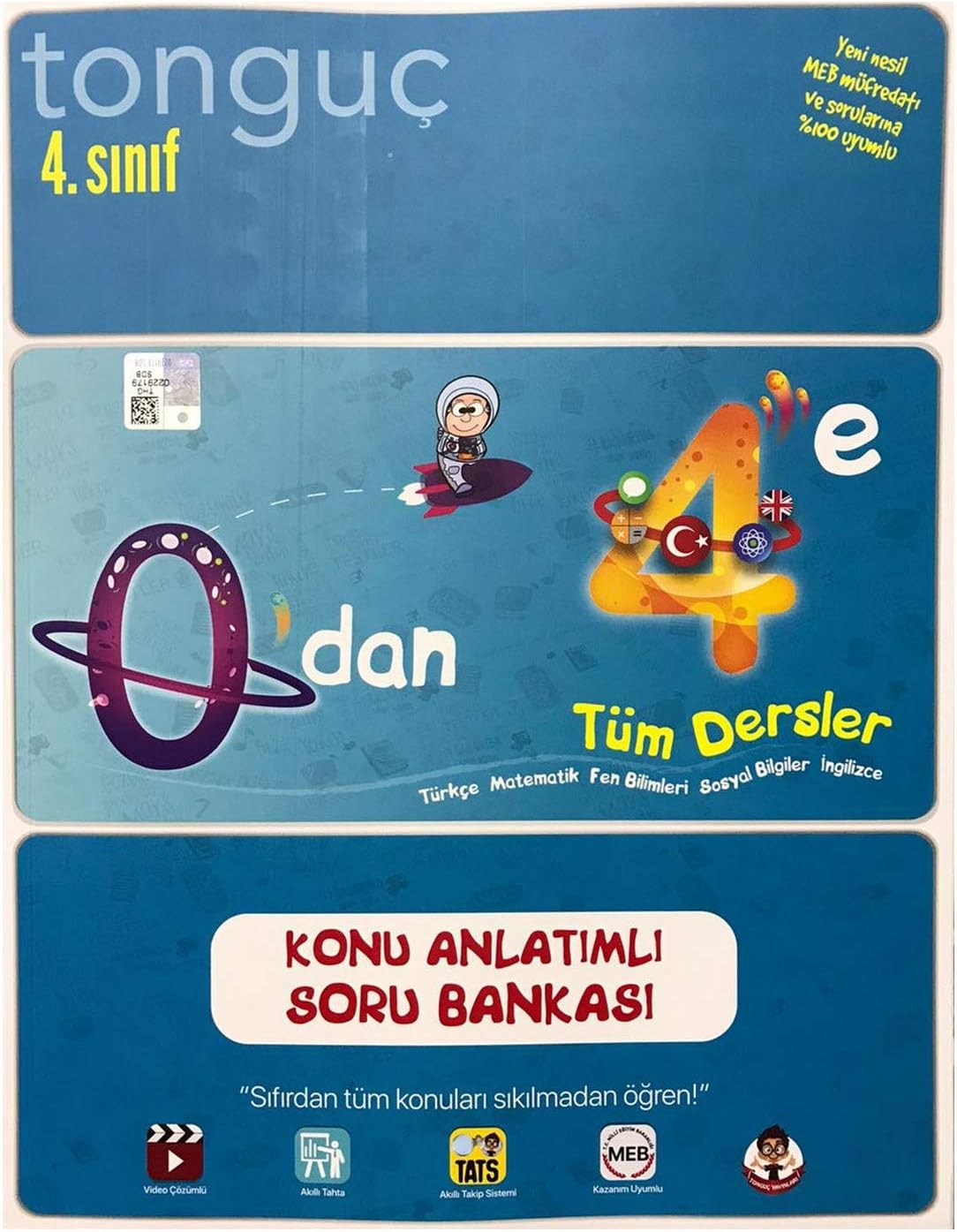 Tonguç Yayınları 4. Sınıf 0 dan 4 e Tüm Dersler Konu Anlatımlı Soru Bankası Tonguç: Sıfırdan Tüm ''Konuları Sıkılmadan Öğren!'' (Kapak Değişebilir)