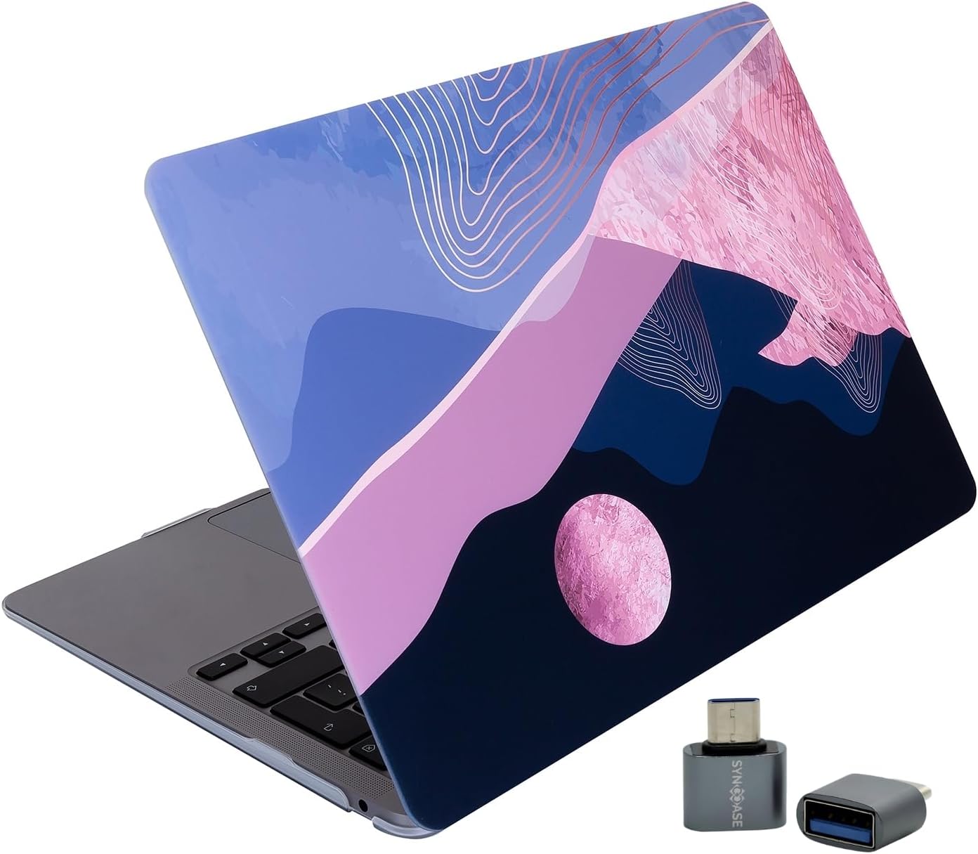 Huawei MateBook D15 Kılıf (15,6 inç) | Sert Kapak Laptop Koruyucu | 2019–2020–2021–2022 Uyumlu | İnce ve Hafif Tasarım Pembe