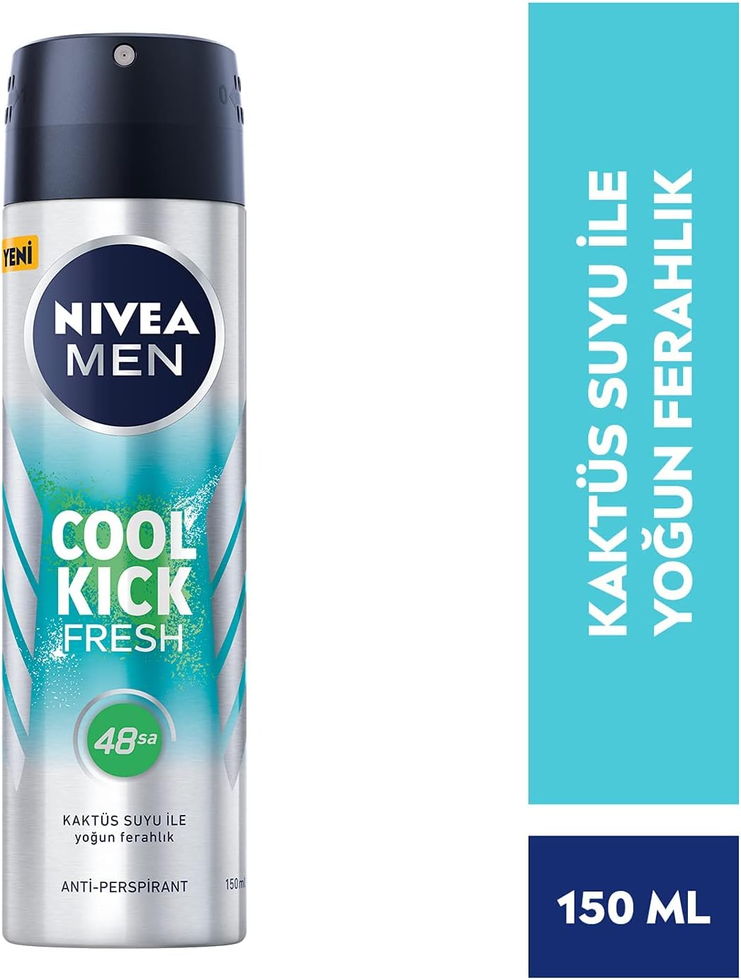 Cool Kick Fresh Sprey Deodorant 150 ml 1 Paket (1 x 150 ml)