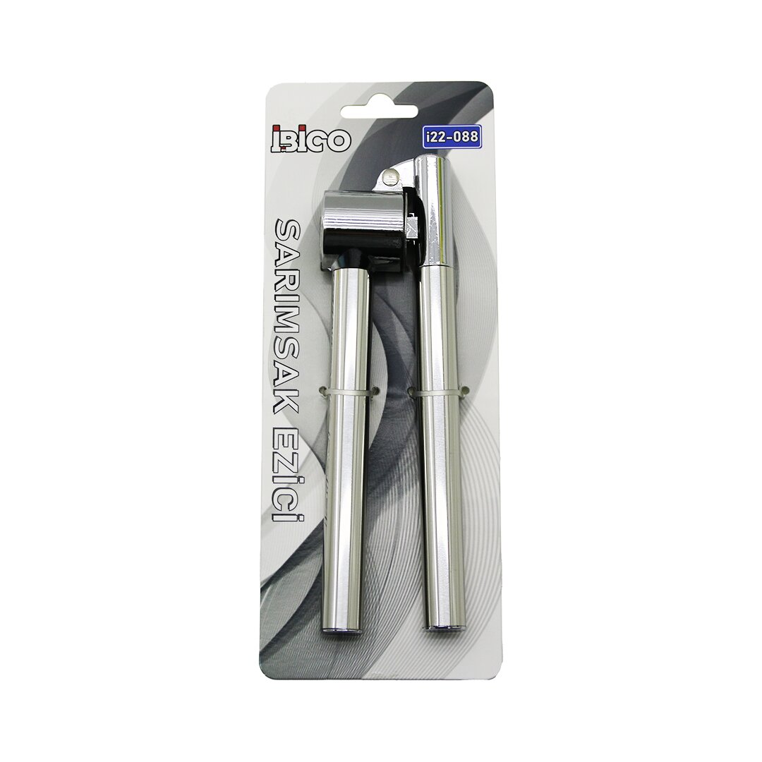 Lüks - Metal Çelik Sarımsak Ezici Kollu Pres Modeli