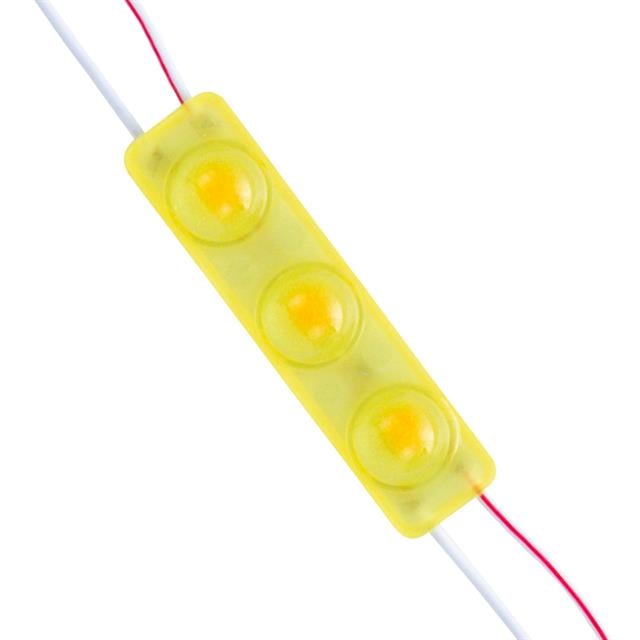12 Volt 1.5 Watt Sarı 2835 69 X 16 Mm IP65 160 – 180 Lümen 160 Derece Modül Led