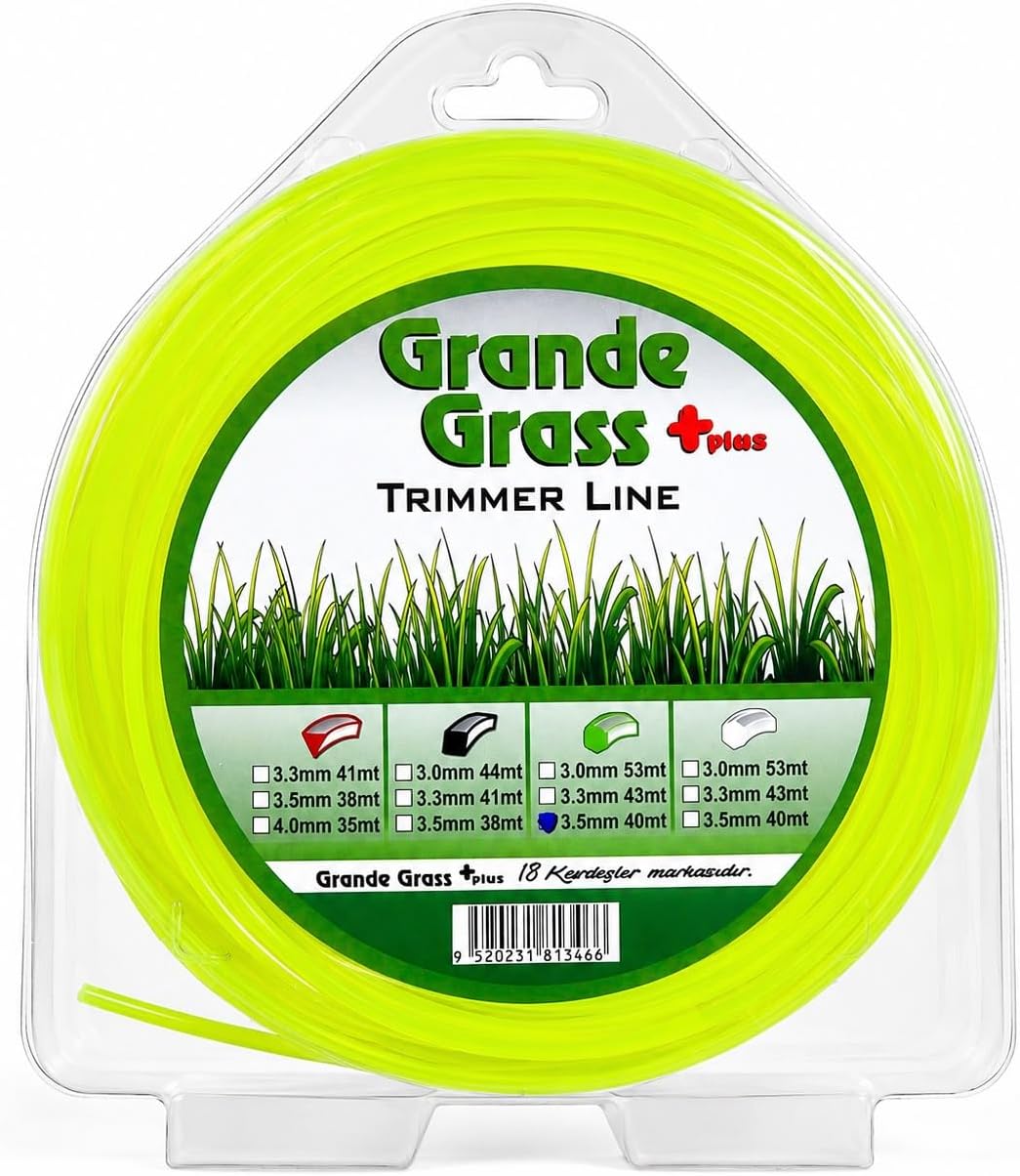 Grande Grass Tırpan Misinası Altıköşe 3.5 mm x 40 mt