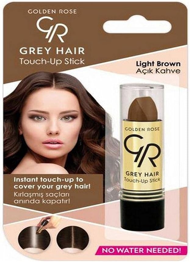 Grey Hair Touch-up Stick No: 06 Light Brown - Beyaz Saç Kapatıcı - Açık Kahve