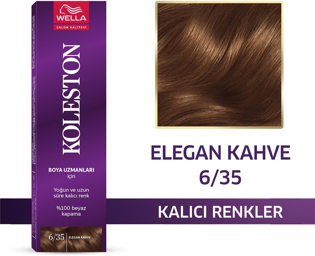 Single Tüp 6-35 Elegan Kahve Saç Boyası