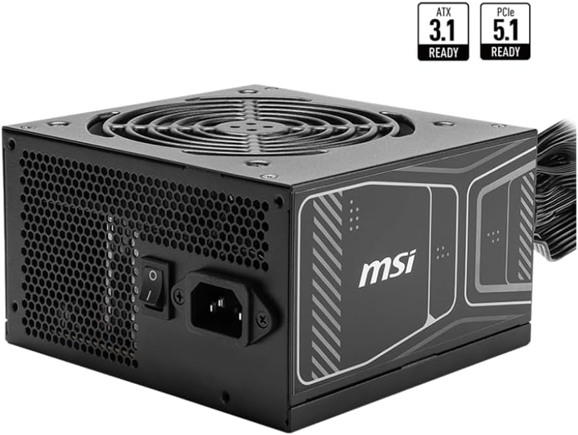 PSU MAG A750GN PCIE5 750W 80+ GOLD POWER SUPPLY