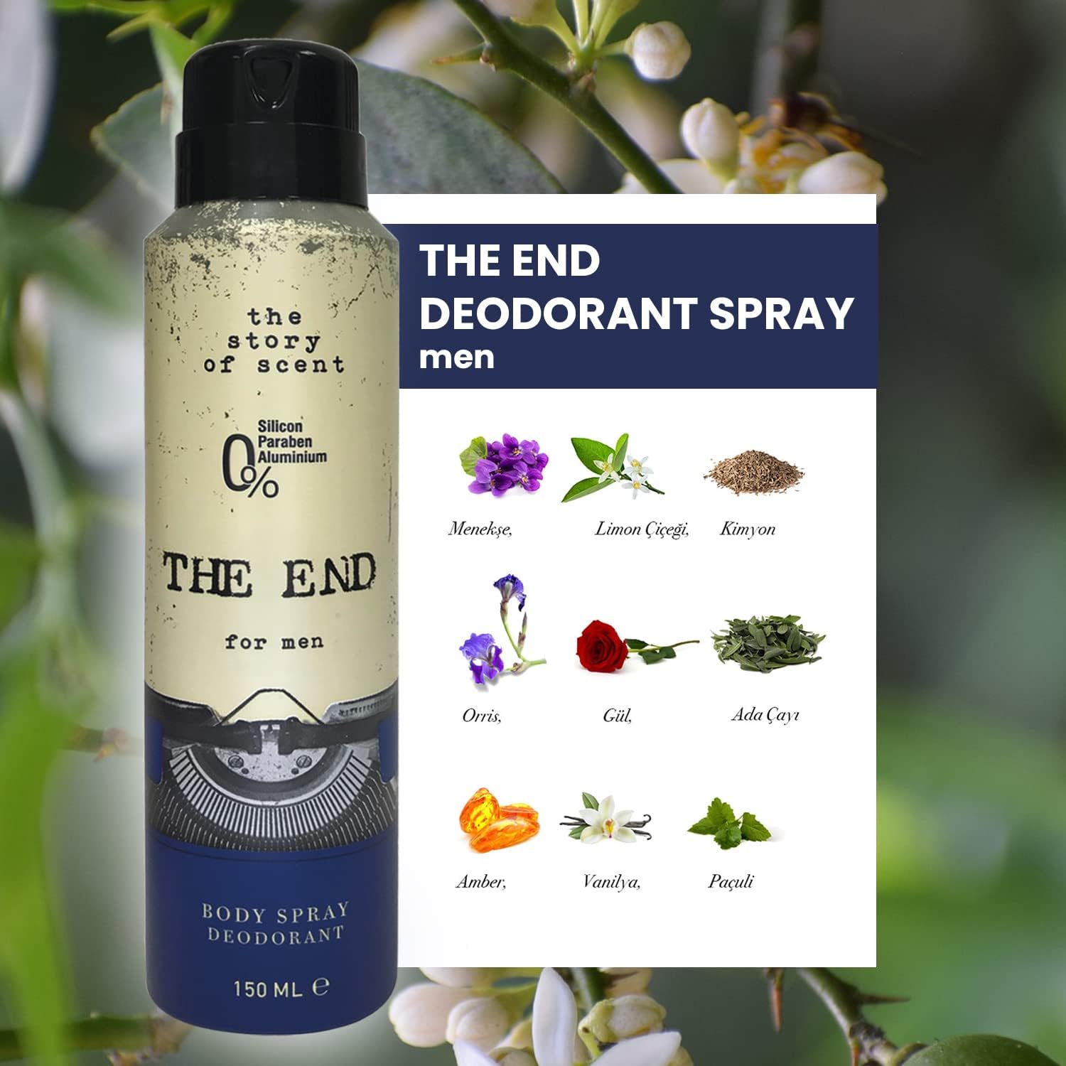 The End Erkek Deodorant 150ml