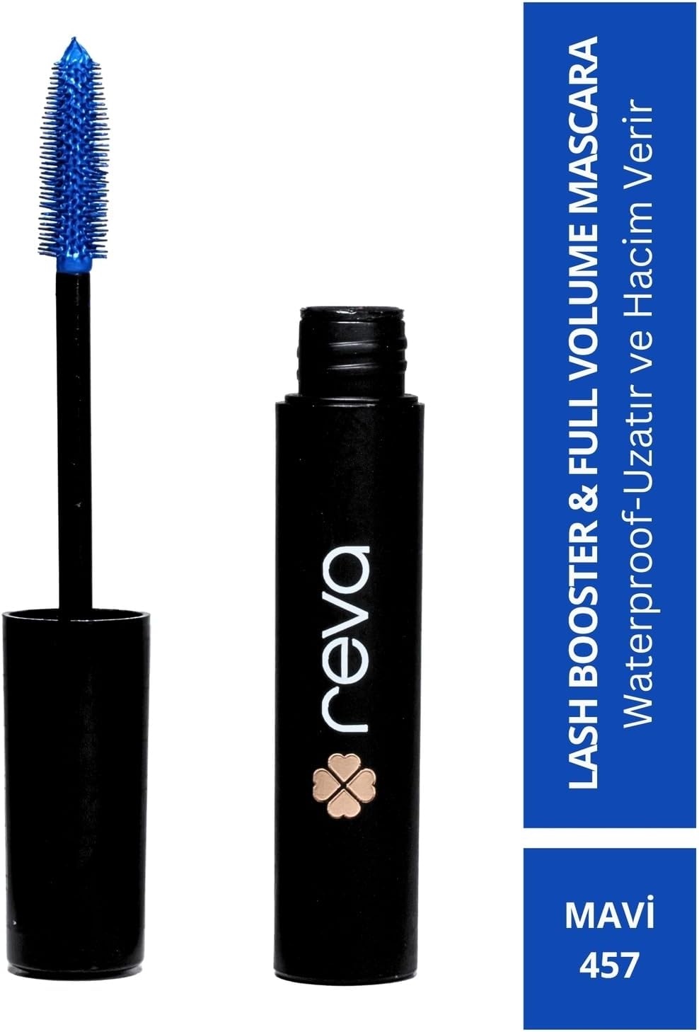 Lash Booster & Full Volume Color Mascara -tam Hacim & Uzatan Renkli Maskara Mavi 457