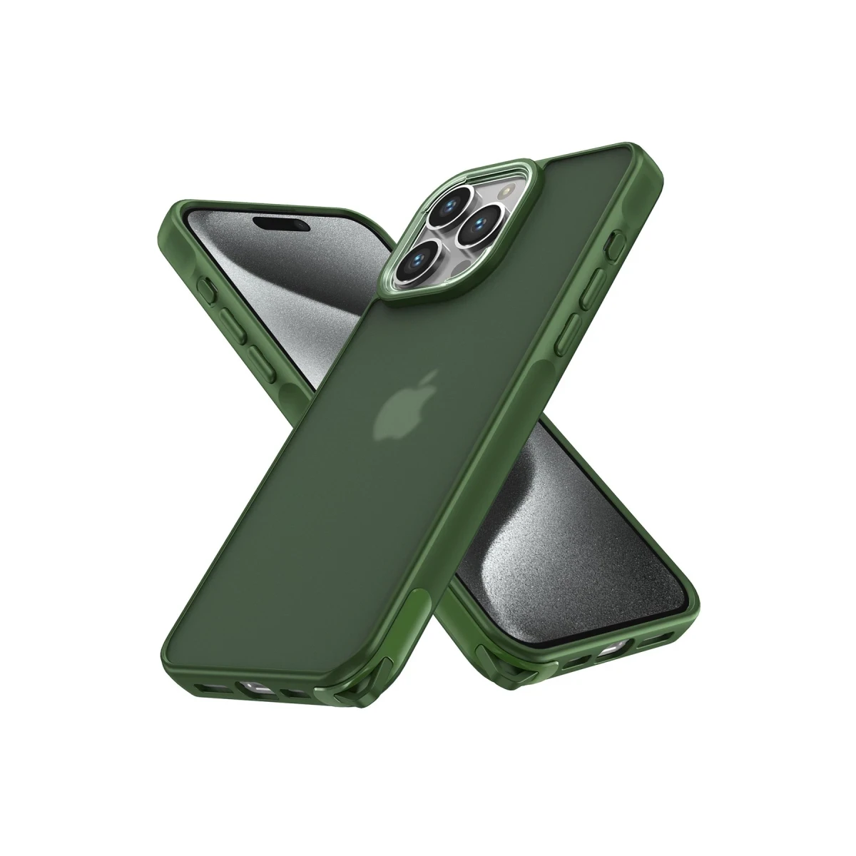 Apple iPhone 14 Pro Max Kılıf Elegant Kapak - Yeşil