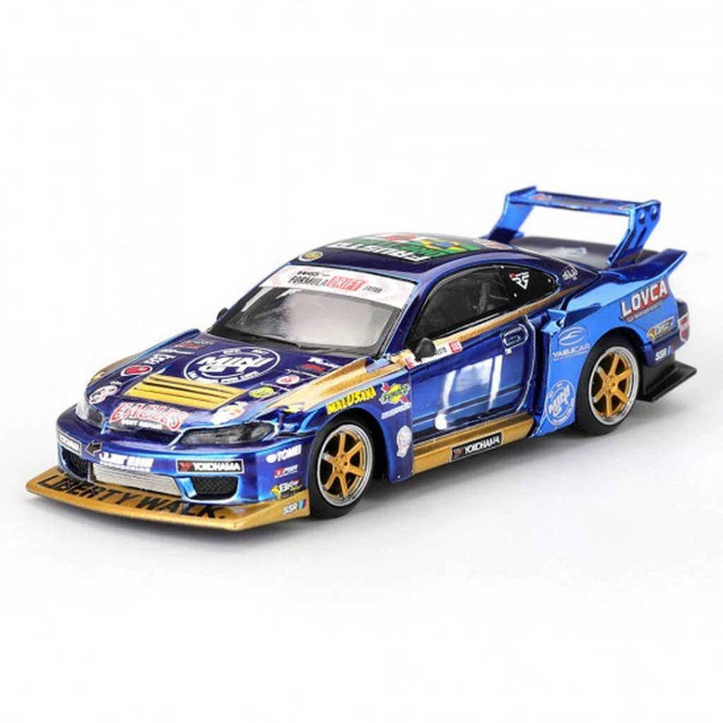 1/64 MODEL ARAÇ S15 SILVIA Team Liberty Walk 2025 Formula Drift