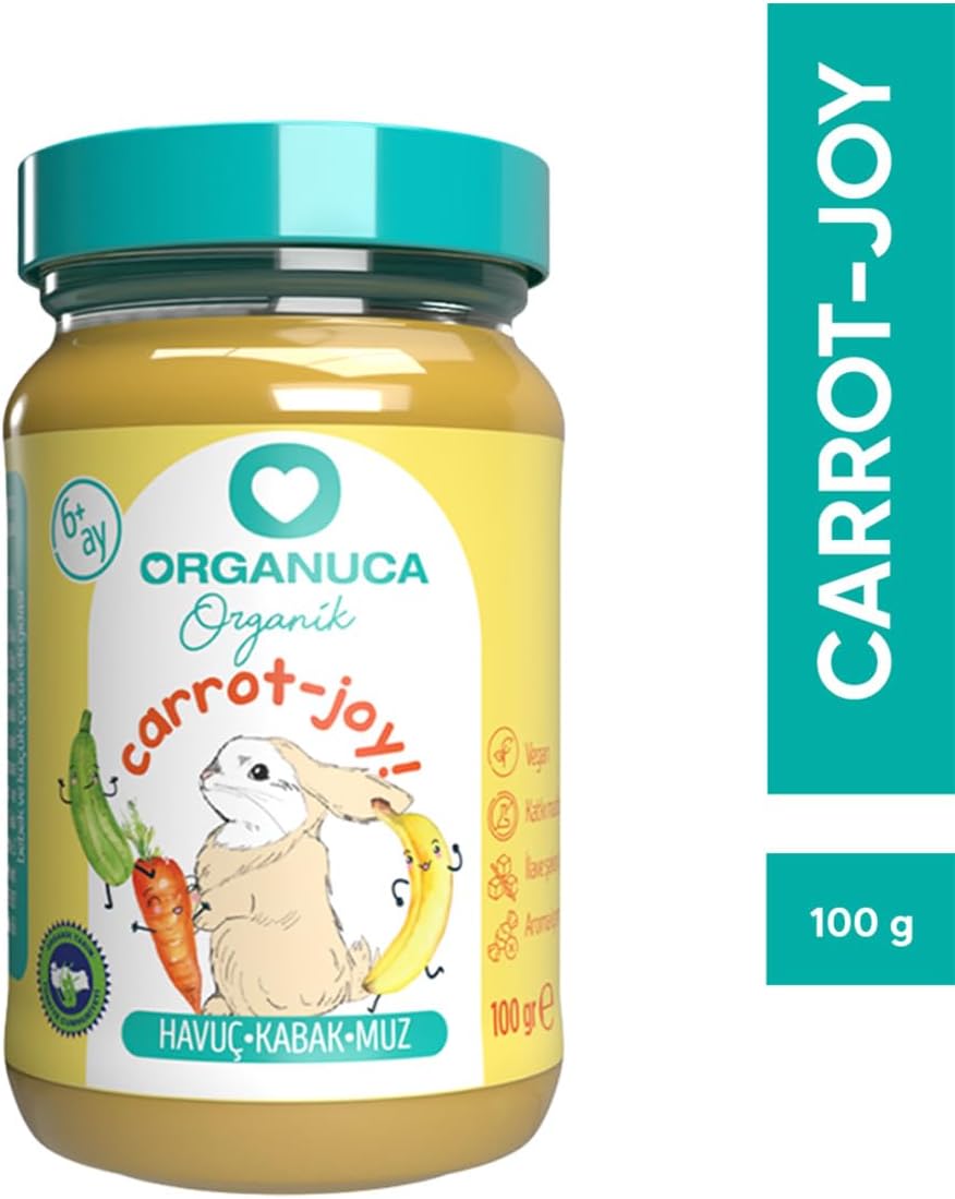 Organik Ek Gıda Carrot-Joy 100 Gr